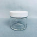 Fisherbrand Straight Sided Glass Jar 60 ml Clear with Polyvinyl Lined Cap Case of 24 Jars Glassware Fisherbrand