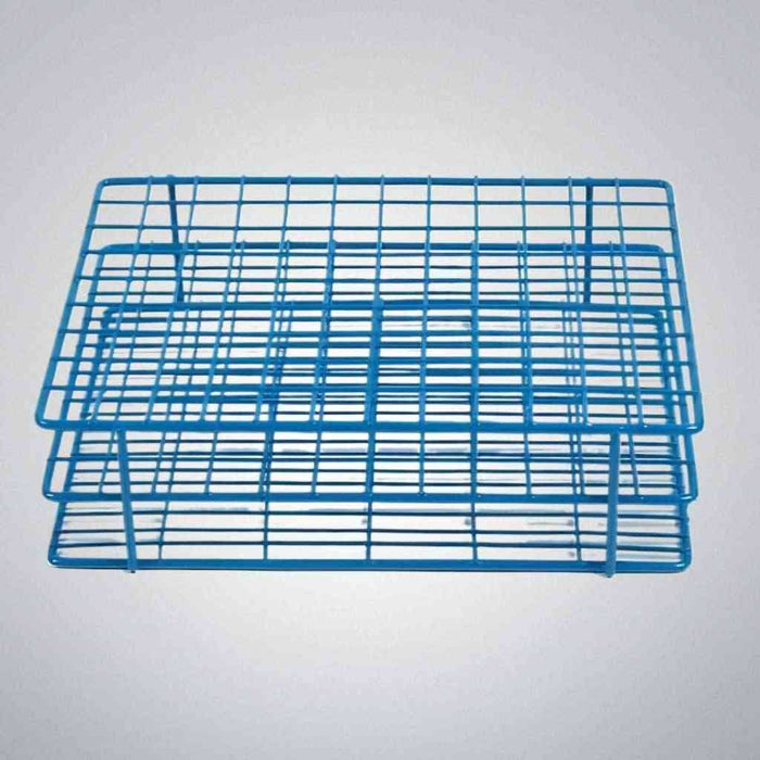Fisherbrand Test Tube Rack HDPE Coated 108 Well 16 mm Dia Lot of 2 Racks Tube Racks Fisherbrand