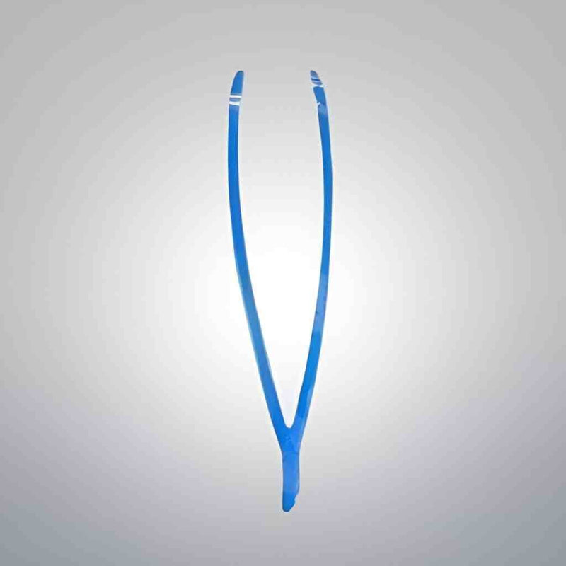 Fisherbrand Tweezers 120 mm Long Polystyrene Blue Case of 500 Tweezers Other Medical & Lab Equipment Fisherbrand