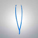 Fisherbrand Tweezers 120 mm Long Polystyrene Blue Case of 500 Tweezers Other Medical & Lab Equipment Fisherbrand
