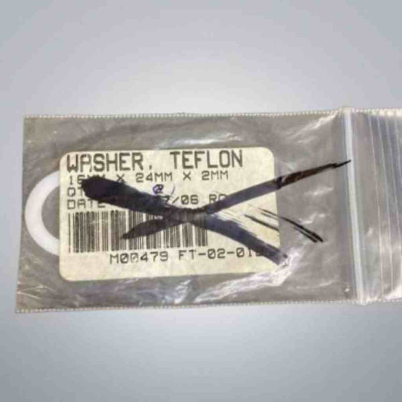 Flat Washer White PTFE 16 x 24 x 2 mm 21 Hose Washers Other Medical & Lab Equipment Danco