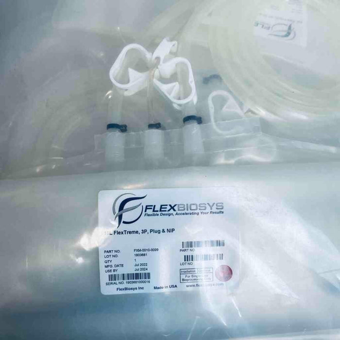 FlexBiosys FlexTreme Chamber Bag 10 L 3P Plug and Nip Pack of 20 Bags Fluid Filtration Systems, Vessels & Housings FlexBiosys