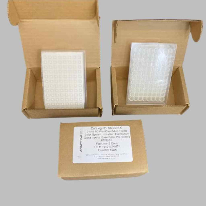 FlexiTier Microplate 96 Well Individually Sealed 3 Plates with Glass Inserts Petri Dishes/Culture Plates Analytical Sales and Services