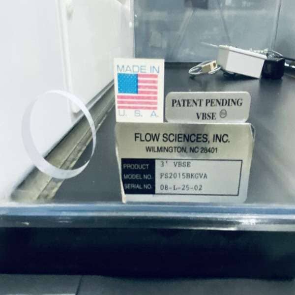 Flow Sciences Vented Benchtop Safety Enclosure 3 ft Other Medical & Lab Equipment Flow Sciences