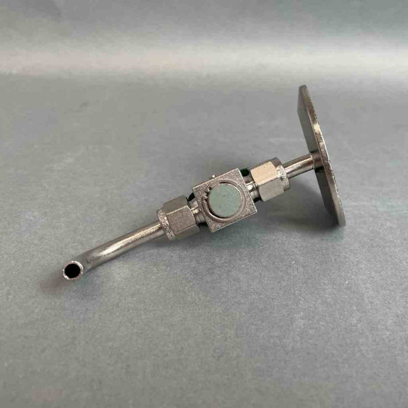 Fluidline Technology Bleed Valve Bottom Drain with Tri-Clamp End Sanitary Fittings VWR