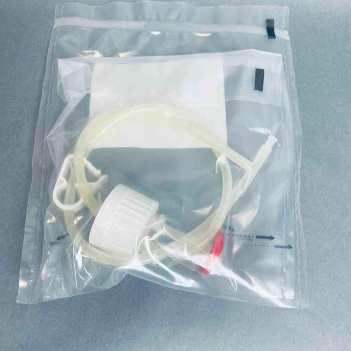 Foxx EZBio VersaCap Vented Cap with Diptube for 1000 ml Bottle Lot of 5 Caps Bottles Foxx Life Sciences