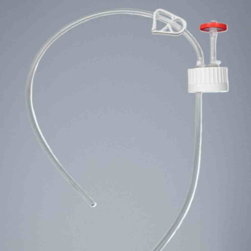 Foxx EZBio VersaCap Vented Cap with Tube for 250 ml Bottle Lot of 2 Caps Bottles Foxx Life Sciences