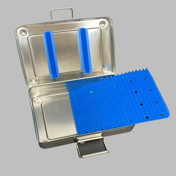 FST Fine Science Tools 20020-00 Instrument Case with Silicone Mat 20 x 14 x 5 cm Lab Equipment::Other Lab Equipment Fine Science Tools