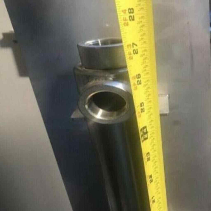 Gas Scrubber Column Filter Stainless Steel with Fittings 2 X 30 in. Other Medical/Lab Equipment Attachments Ace Glass
