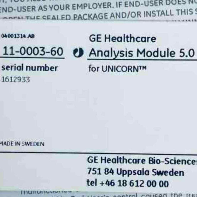 GE Healthcare AKTAdesign XT Upgrade Kit for Frac-950 Fraction Collector Autosamplers GE Healthcare