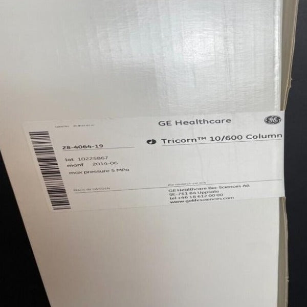 GE Healthcare Tricorn Column 10/600 Sealed Box — Life Sciences Trading