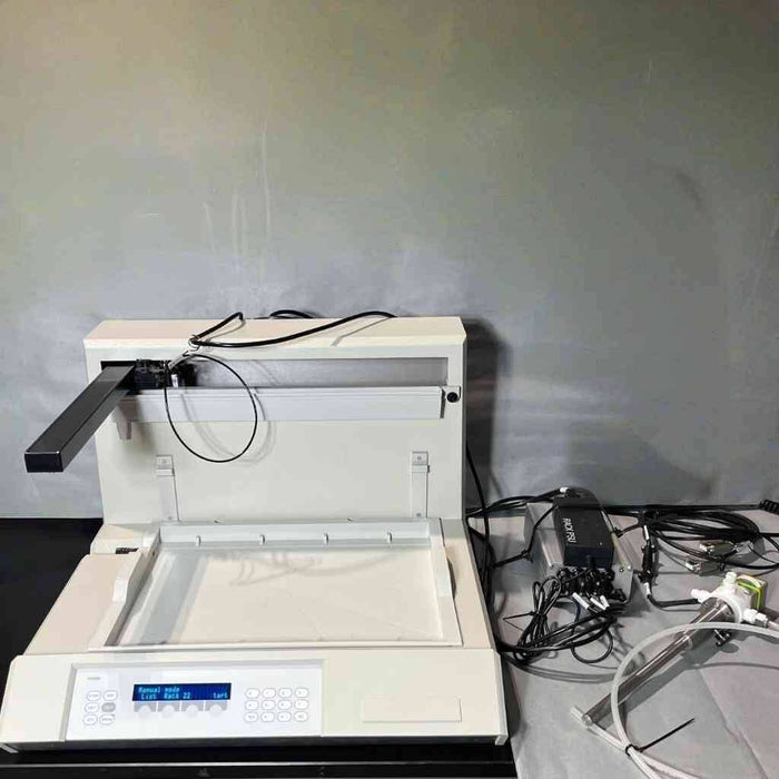 Gilson Fraction Collector Large Bed with Upgraded 3-Way Valve and PSU Lab Equipment Gilson