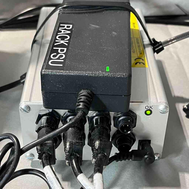 Gilson Fraction Collector Large Bed with Upgraded 3-Way Valve and PSU Lab Equipment Gilson