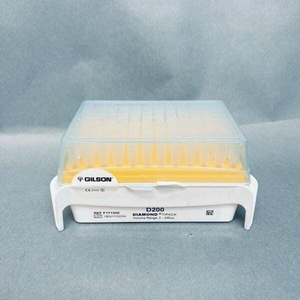 Gilson Pipetman Pipette Tips Diamond D200 Tipack 5 Racks of 96 Tips Each Pipets & Pipette Tips Gilson