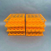 Globe Scientific Centrifuge Tube Rack for 15 and 50 ml Tubes ABS Pack of 6 Racks Tube Racks Globe Scientific