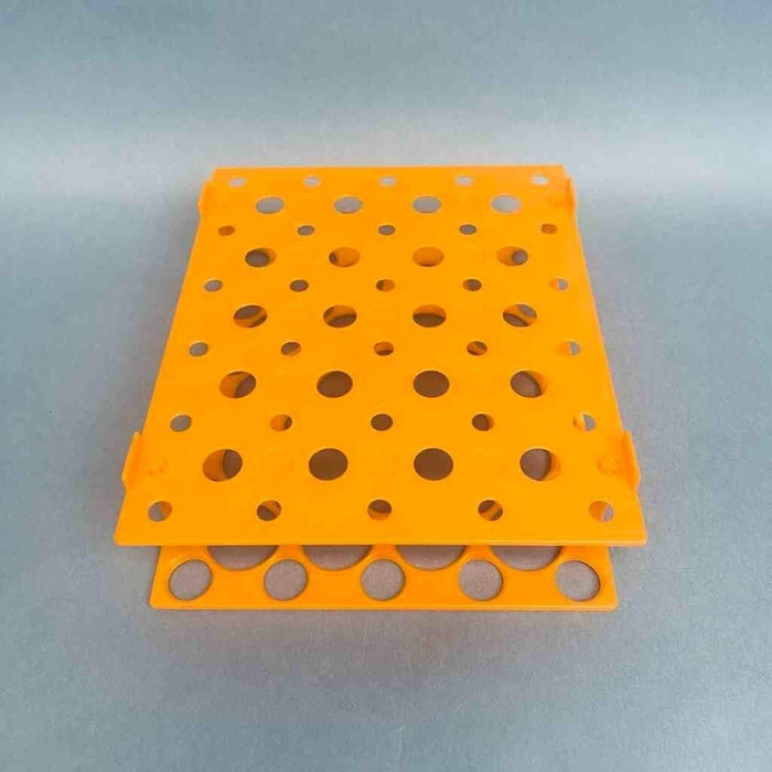 Globe Scientific Centrifuge Tube Rack for 15 and 50 ml Tubes ABS Pack of 6 Racks Tube Racks Globe Scientific