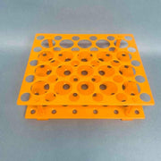 Globe Scientific Centrifuge Tube Rack for 15 and 50 ml Tubes ABS Pack of 6 Racks Tube Racks Globe Scientific