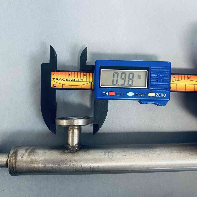 Graver Technologies Sanitary Fitting Pipe 33 in. Length .75 in. Tri-Clamps Life Sciences Trading