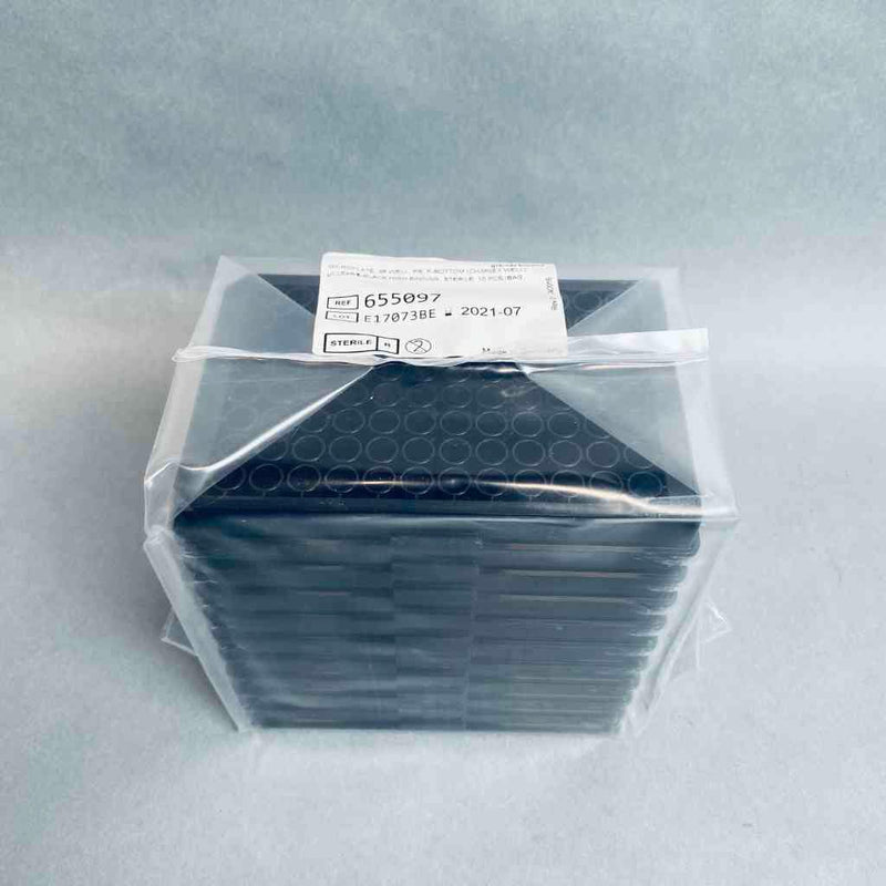 Greiner Bio-One Culture Microplate 96 Well Flat Bottom Sealed Case of 40 Plates Petri Dishes/Culture Plates Greiner Bio-One