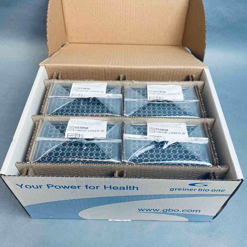 Greiner Bio-One Culture Microplate w Lid 96 Well Sealed Case of 32 Plates Petri Dishes/Culture Plates Greiner Bio-One