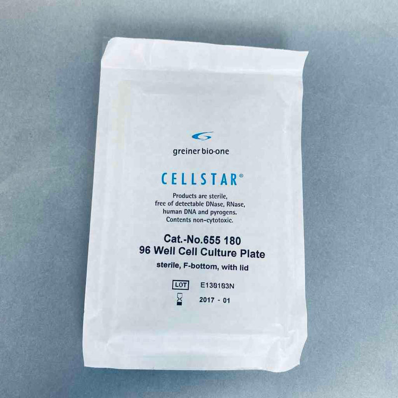 Greiner Bio-One Culture Microplate with Lid 96 Well Sterile Lot of 40 Plates Petri Dishes/Culture Plates Greiner Bio-One