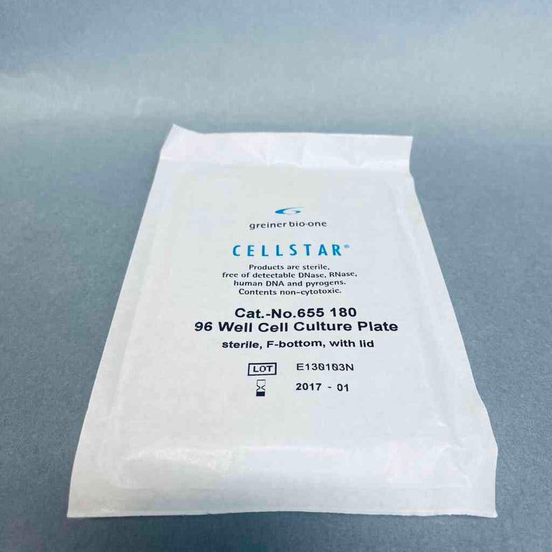 Greiner Bio-One Culture Microplate with Lid 96 Well Sterile Lot of 40 Plates Petri Dishes/Culture Plates Greiner Bio-One