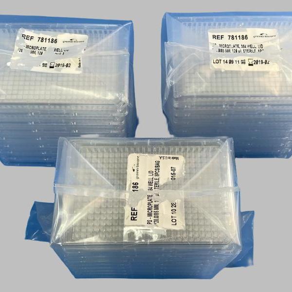 Greiner BioOne Culture Plates with Lids 384 Well Sterile — Life