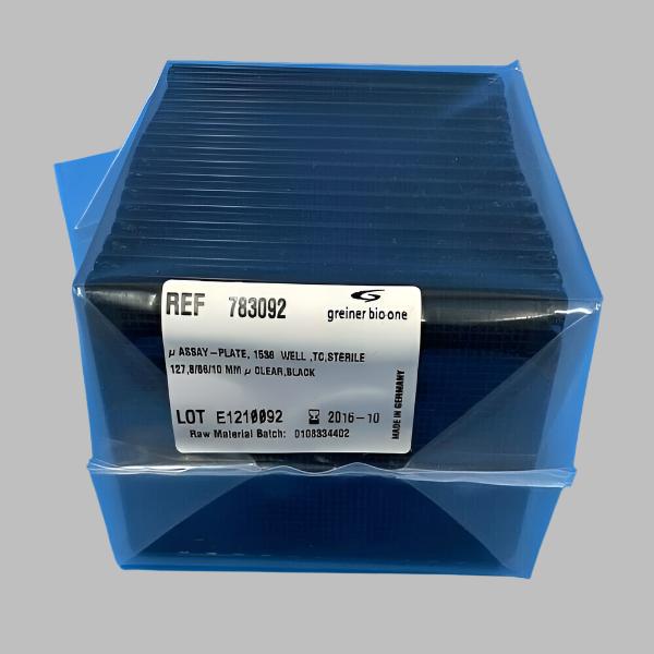 Greiner Bio-One Microplate 1536 Well Black 15 Plates Lab Consumables::Storage and Culture Plates Greiner Bio-One