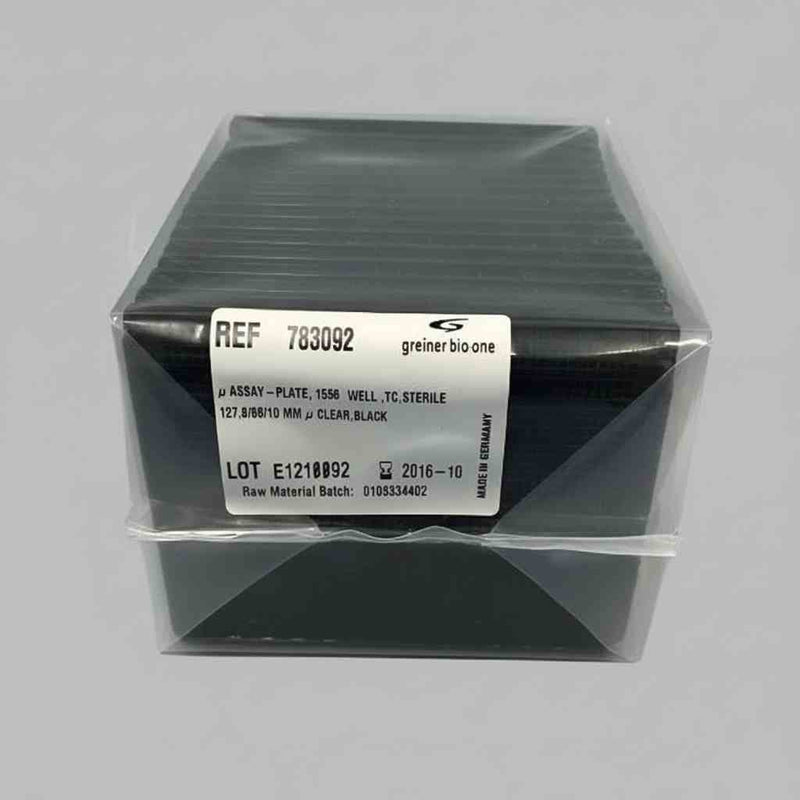 Greiner Bio-One Microplate 1536 Well Black 15 Plates Petri Dishes/Culture Plates Greiner Bio-One
