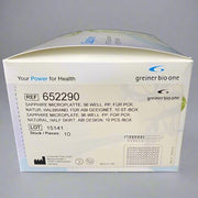 Greiner Bio-One Microplate 96 Well Half Skirt 10 Plates Lab Consumables::Storage and Culture Plates Greiner Bio-One