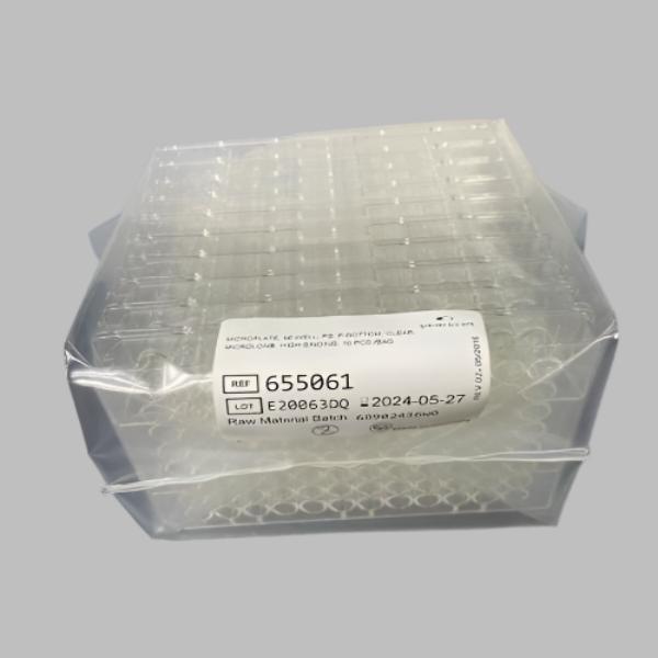 Greiner BioOne 96 Well PS F Bottom Sealed Microplate 20 Plates — Life Sciences Trading