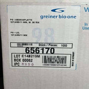 Greiner Bio-One Microplate Lid with Condensation Ring 96 Well PS Pack of 63 Lids Lab Consumables::Storage and Culture Plates Greiner Bio-One