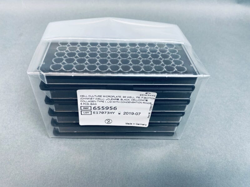 Greiner Bio-One Microplate with Lid 96 Well Case of 20 Plates Lab Consumables::Storage and Culture Plates Greiner Bio-One