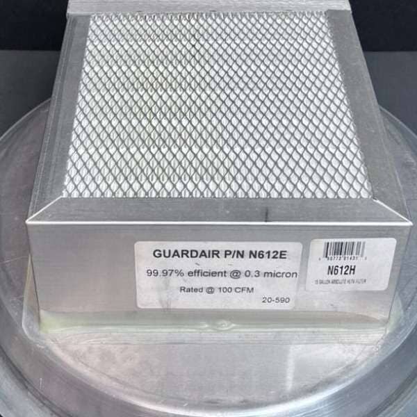 Guardair HEPA Filter Assembly For 15 Gallon Pneumatic Vacuums Other Guardair
