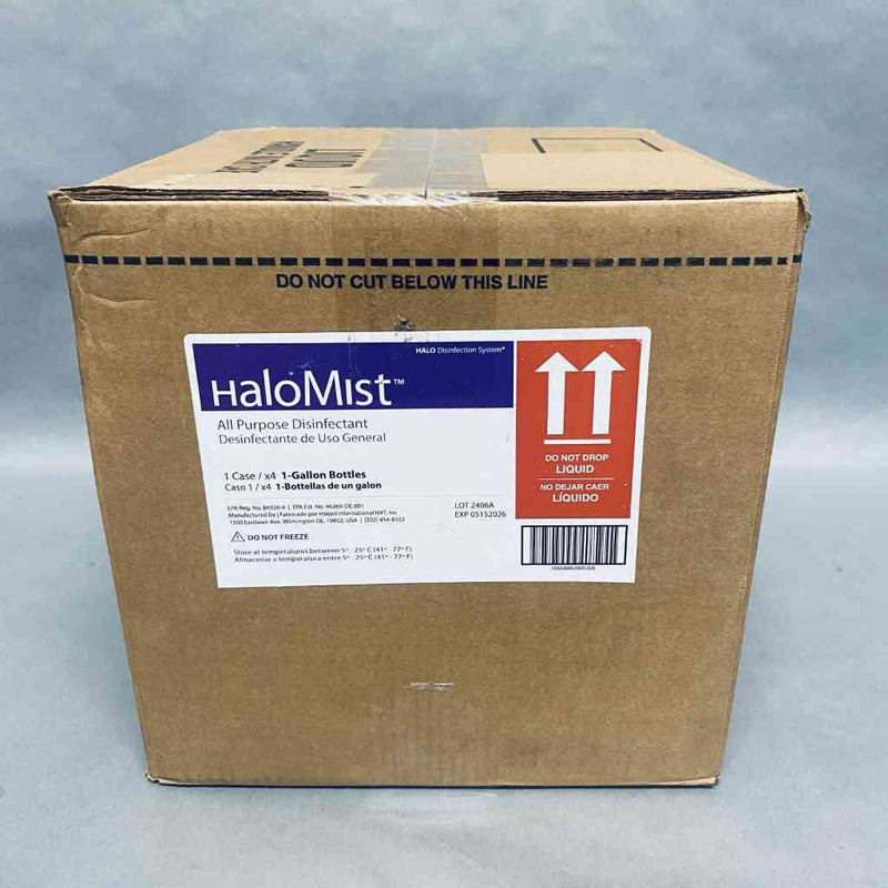 Halosil Halomist All purpose Disinfectant Hm10 Ag5% Case of 4 - 1 Gallon Bottles Cleaning Equipment & Kits Halosil