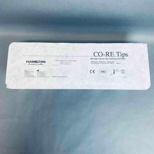 Hamilton CO-RE Pipette Tip 1000 ul Filtered Wide Bore Sterile 40 Racks Pipets & Pipette Tips Hamilton