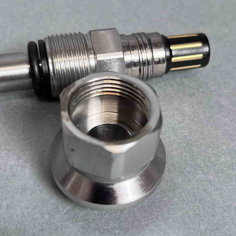 Hamilton DO Sensor 12mm Bioreactor Thread Adapter 1 inch Port Bioreactors & Fermenters Chemglass