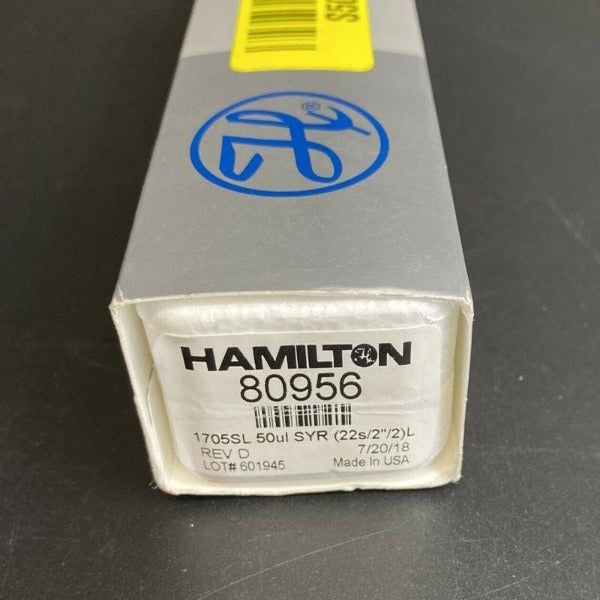 Hamilton Gastight Syringe 50 ul SampleLock 22s LC/MS/GC Hamilton