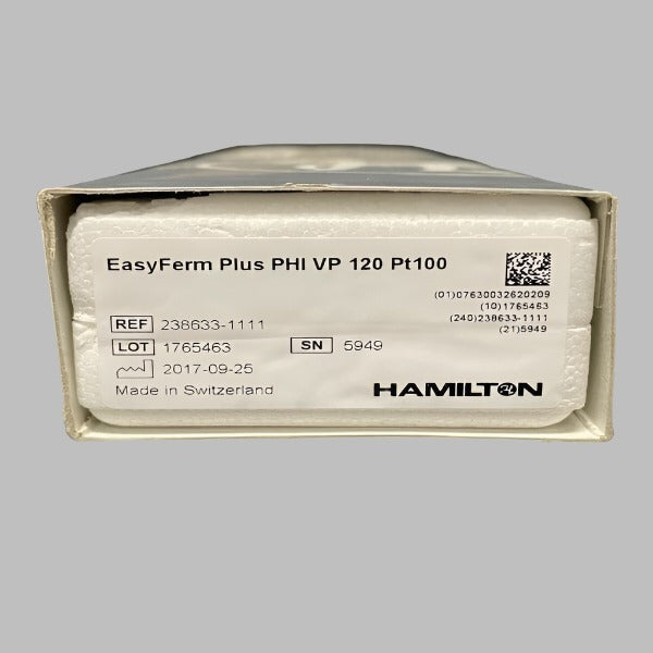 Hamilton pH Sensor EasyFerm Plus PHI VP 120 Pt100 Lab Equipment::Bioreactors & Fermenters Hamilton