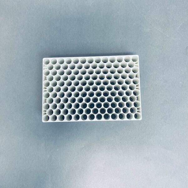 Hamilton Micronics Rack Cold Block Hamilton Rackware Tube Rack for 0.6 ml Tubes High-Density Polystyrene ...