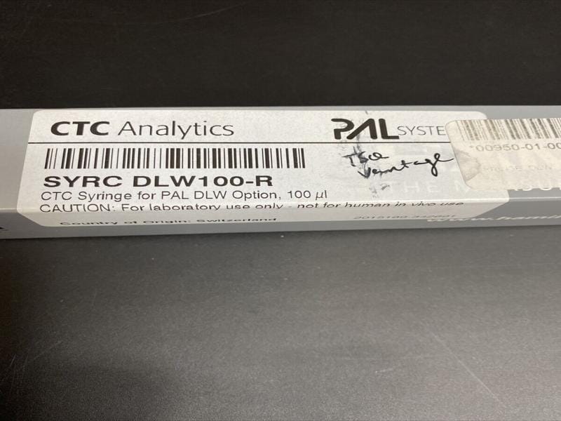 Hamilton Syringe Replacement Plunger for CTC PAL Autosampler — Life