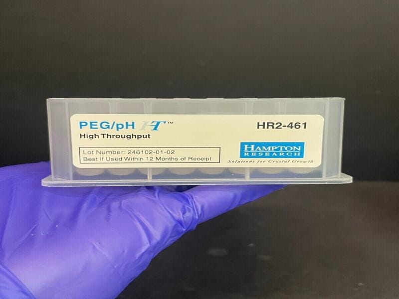 Hampton Research HR2-461 Crystallization Screen PEG/pH 1ml — Life Sciences  Trading