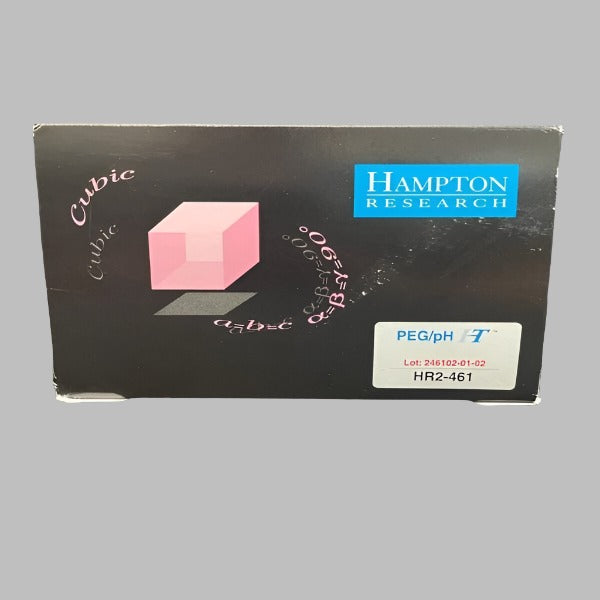 Pantalla de cristalización Hampton Research PEG/pH 1 ml — Life Sciences