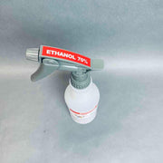 HCL Labels Spray Bottle Pre-Labeled Ethanol 70% 16 oz Lot of 12 Bottles Jars & Reagent Bottles HCL Labels