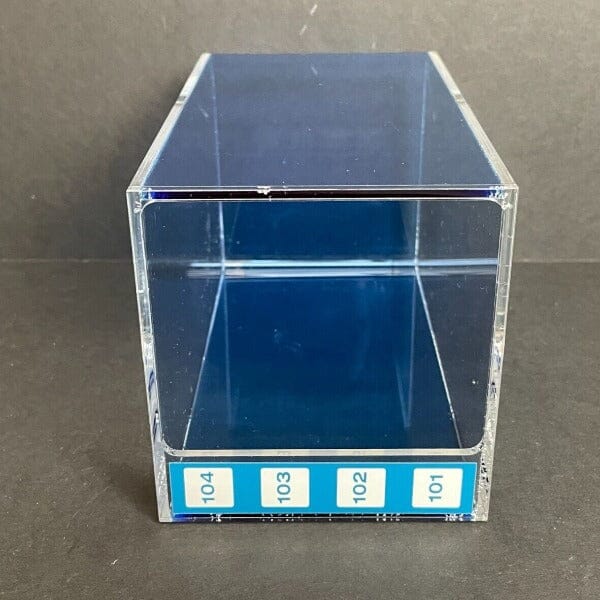 Heathrow Scientific Test Tube Storage Rack Acrylic Four Layers Set of 2 Racks Lab Consumables::Tubes, Vials, and Flasks Heathrow Scientific