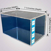 Heathrow Scientific Test Tube Storage Rack Acrylic Four Layers Set of 2 Racks Tube Racks Heathrow Scientific