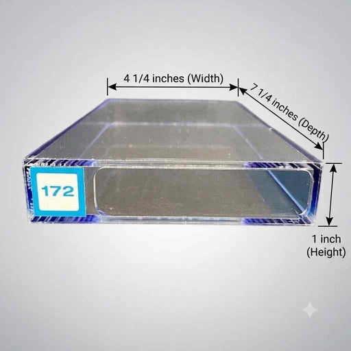 Heathrow Scientific Test Tube Storage Rack Acrylic Single Layer Set of 25 Racks Tube Racks Heathrow Scientific
