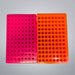 Heathrow Tube Rack Reversible 96 Places Assorted Colors 20 Racks Lab Consumables::Tubes, Vials, and Flasks Heathrow