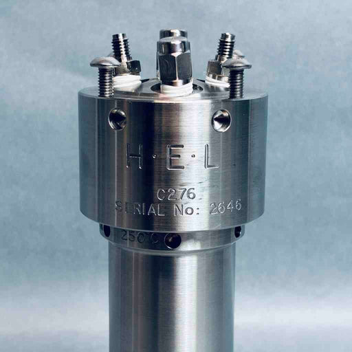 HEL FlowCAT Back Pressure Regulator 250 C Max Temp 200 Bar Maximum Working Pressure Lab Equipment HELGroup