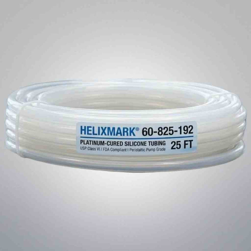 HelixMark Peristaltic Pump Tubing Platinum Cured Silicone 25 ft Hose & Tubing HelixMark